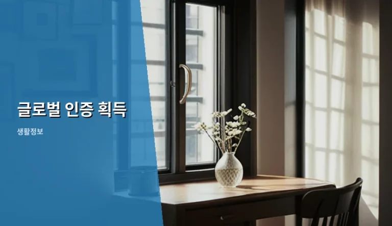 해외 진출을 위한 글로벌 인증 획득 전략과 절차