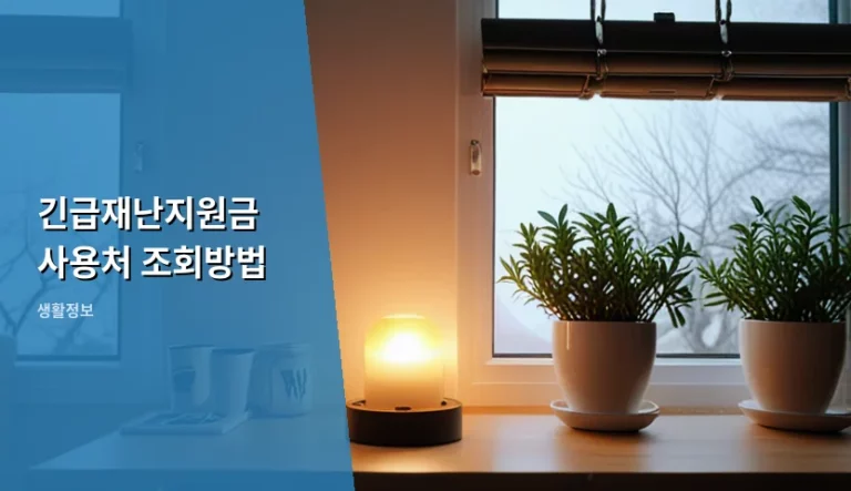 긴급재난지원금 사용처 조회방법 및 효율적인 사용 가이드